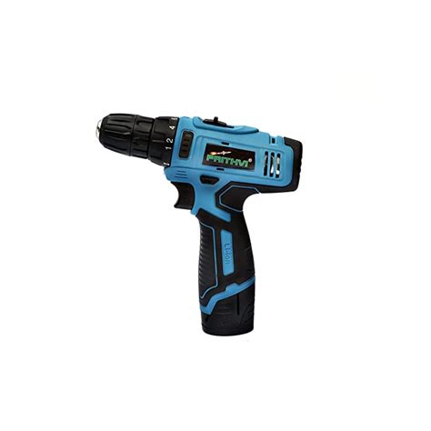 Buy Prithvi P950 Cordless Drill Machine 10mm 12wh Li Ion Battery Keyless Chuck Variable Speed