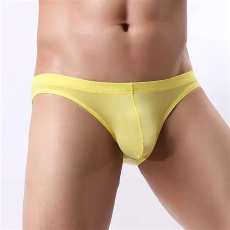 Hombre Malla Transparente Ropa Interior Tanga Braga Bikini Ba Ador