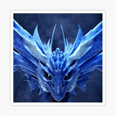 "Azure Dragon" Sticker for Sale by TheAzureMage | Redbubble