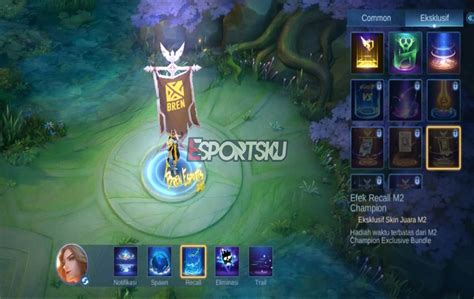 5 Cara Dapatkan Efek Recall M2 Champion Mobile Legends ML Esportsku