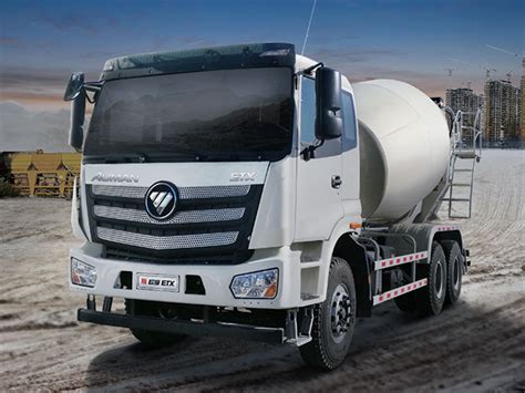 Foton Concrete Mixer Truck On Jokul Vehicle