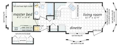 2 Bedroom Park Model Homes Floor Plans - House Design Ideas