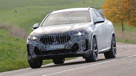 2023 BMW X6 spy shots: Minor update pegged for coupe-like SUV