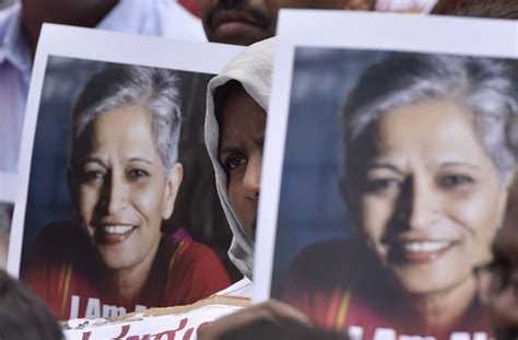 Gauri Lankesh Case How A Tip Off Helped Sit Unravel ‘murder Mafia