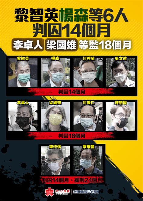 參與非法遊行 李卓人梁國雄等4人判囚18個月 香港 香港文匯網