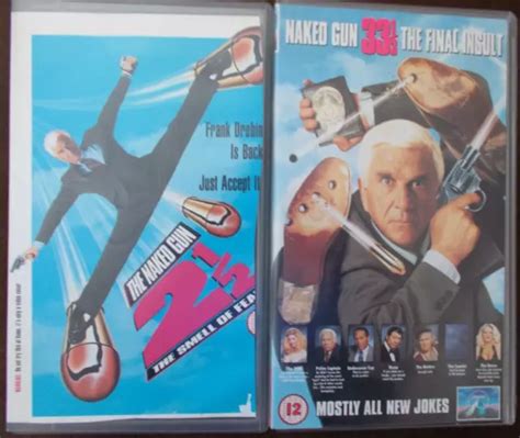 2 VHS VIDEOS Assorted Titles 2 Naked Gun Movies 1 80 PicClick UK