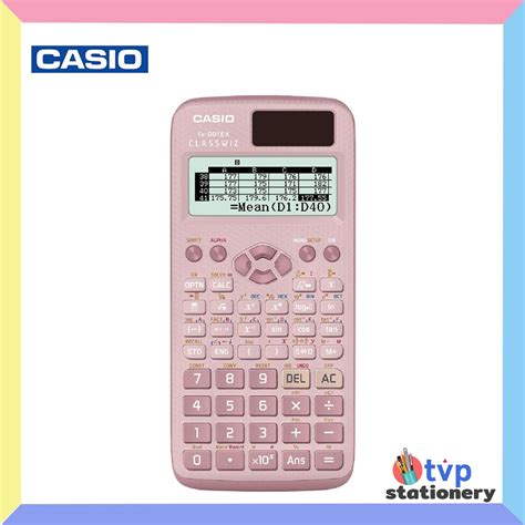 ประกนศนย2ป Casio FX 991EX สชมพ เครองคดเลขคาสโอ ของแท 100