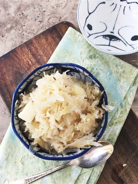 20 Minute How To Cook Canned Sauerkraut Recipe • Loaves And Dishes