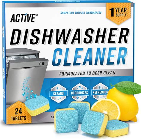 Amazon Dishwasher Cleaner And Deodorizer Tablets 24 Pack Deep