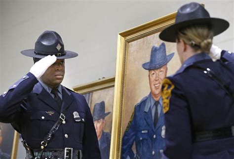 PHOTOS: Virginia State Police unveil portrait of Trooper Lucas B ...