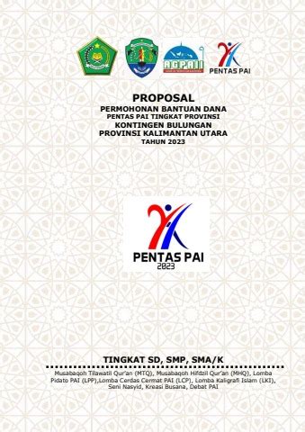 Proposal Pentas Pai Provinsi Iwan Azis Maulana Flip Pdf Anyflip