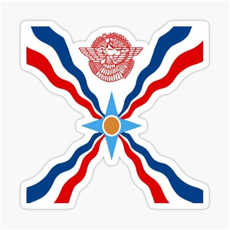 Assyrian Flag Stickers Redbubble