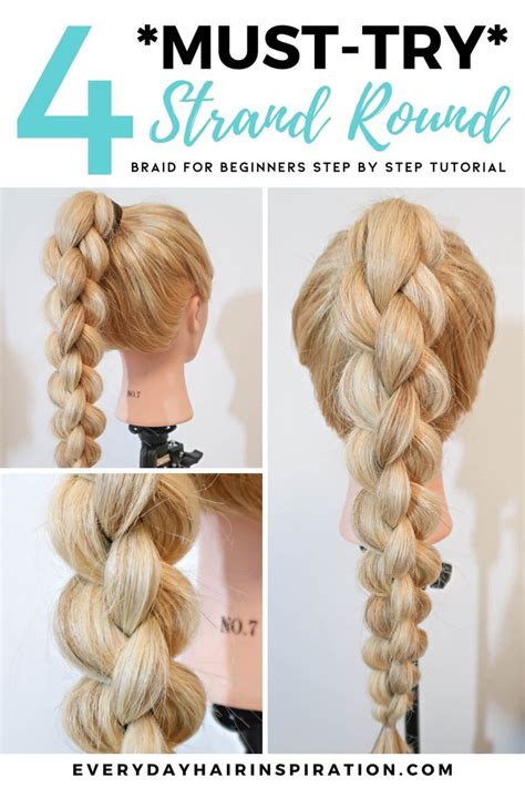 How To Strand Round Braid For Beginners Easy D Braid Artofit