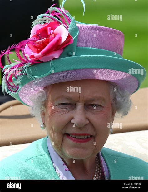 Day Two Of Royal Ascot At Ascot Racecourse Featuring Queen Elizabeth