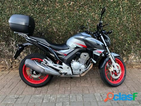 Honda Cb Twisterflexone 250cc Prata 2018 250 Gasolina Em Pacaembu