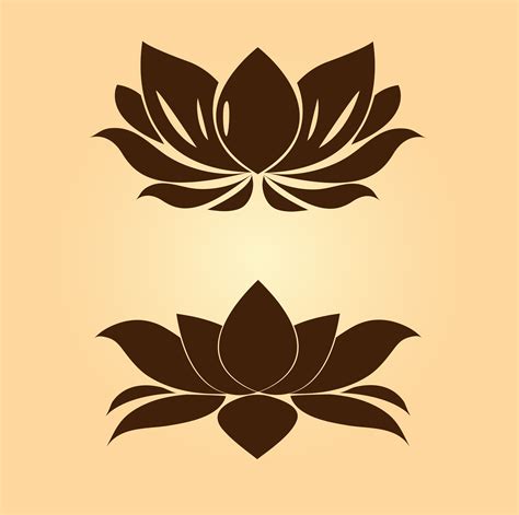 Lotus Symbols 535723 Vector Art at Vecteezy