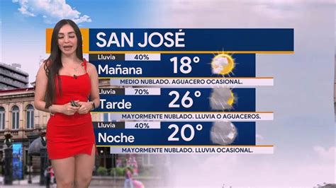 El Clima De Hoy De Mayo Con Emily Qui Ones Telediario Costa Rica