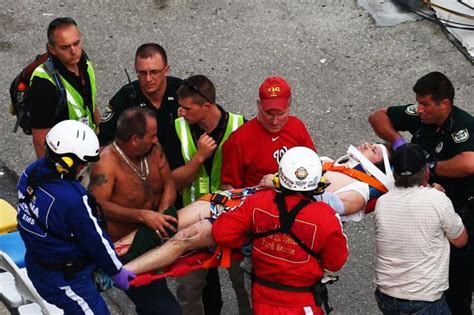 What the Daytona Nationwide crash looked like from the grandstands ...