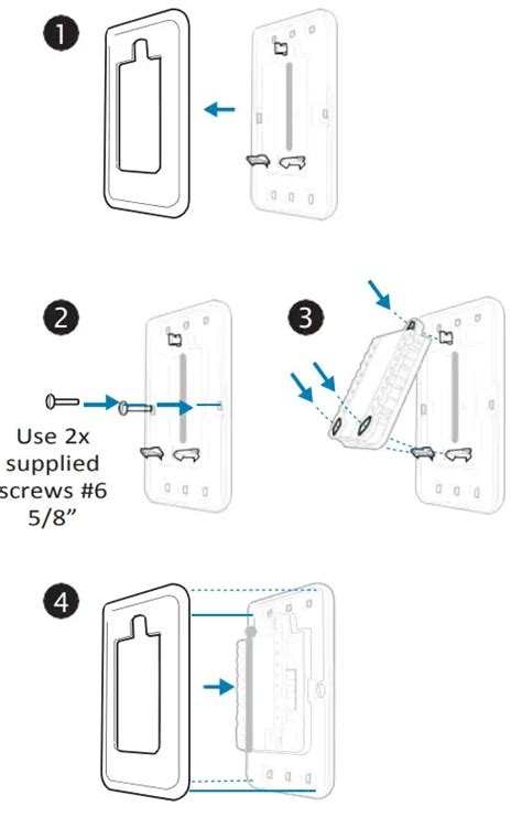 Honeywell Home T4 Pro Programmable Thermostat Installation Guide