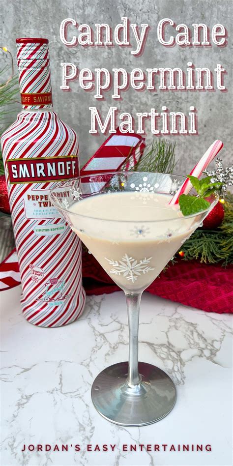 Candy Cane Peppermint Martini Recipe