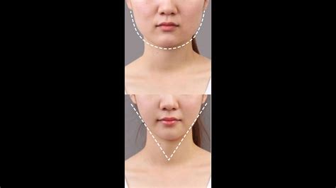 V Shaped Face Exercise Face Slimming Exercise Youtube