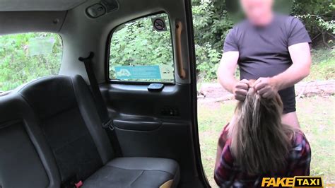 Curvy Busty British Babe Deepthroats Hard Cock Cums From Oral And Gets Fucked Outside Fake Taxi