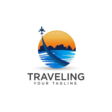 Premium Vector Detailed Travel Logo