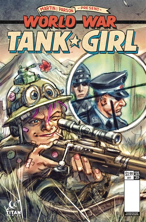 Tank Girl World War Tank Girl 2 Wahl Cover Fresh Comics