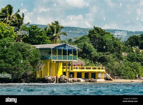 Jamaica Treasure Beach Colonial House Stock Photo Alamy