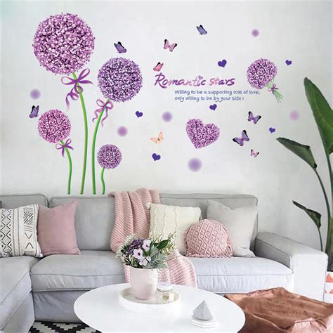 Gypsophila Plant Wall Stickers 3D Wall Stickers