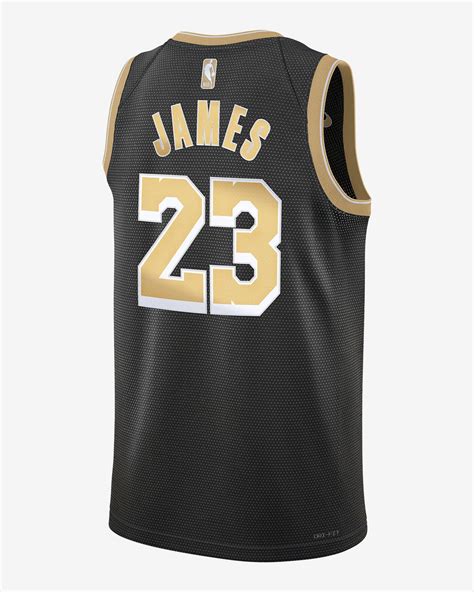 Lebron James Los Angeles Lakers 2024 Select Series Nike Dri Fit Nba Swingman Trikot Für Herren