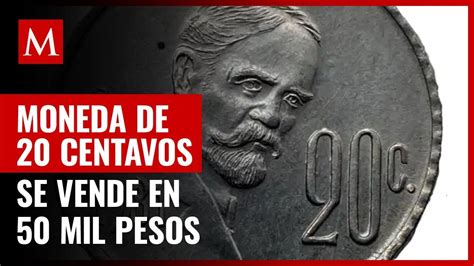 Moneda De 20 Centavos De Francisco I Madero Se Vende En 50 Mil Pesos