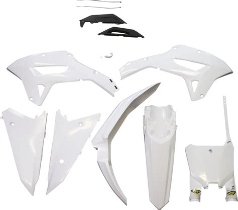 Cycra White Black Complete Plastic Body Kit Cyc Walmart