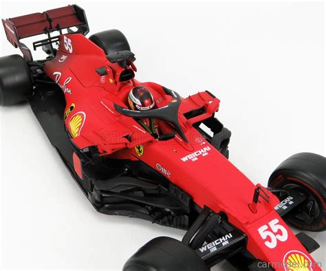 BURAGO BU16809SA Масштаб 1 18 FERRARI F1 SF21 TEAM SCUDERIA FERRARI