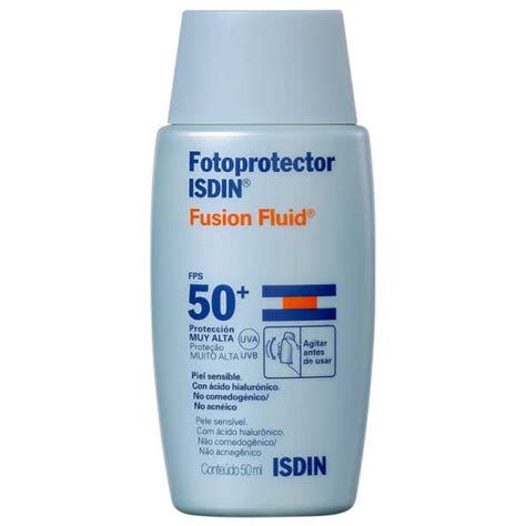 ISDIN Fotoprotector Fusion Fluid FPS 50 Beleza Na Web