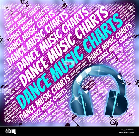dance  charts showing sound tracks  dances stock photo alamy