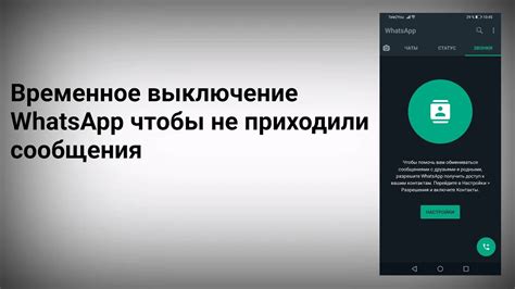 Как отключить Ватсап на время чтобы сообщения не приходили - YouTube