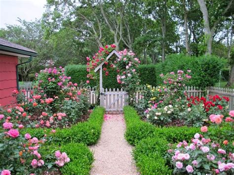 46 Cottage Garden Ideas For A Blissful Yard Rose Garden Design