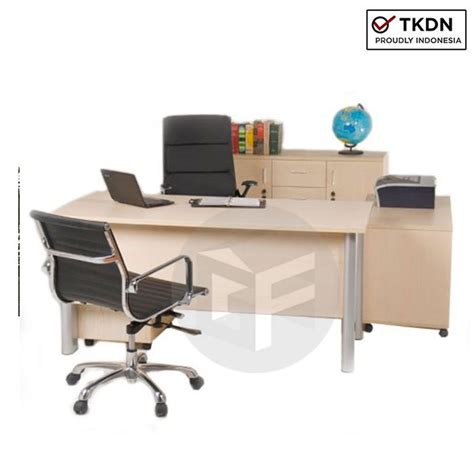 Meja Kerja Kantor Direktur Modern Minimalis Aditech Is