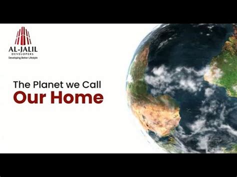 Al Jalil Developers Developing Better Lifestyle Earth Day YouTube