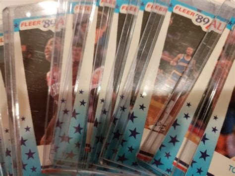 Mavin Fleer All Stars Stickers Set