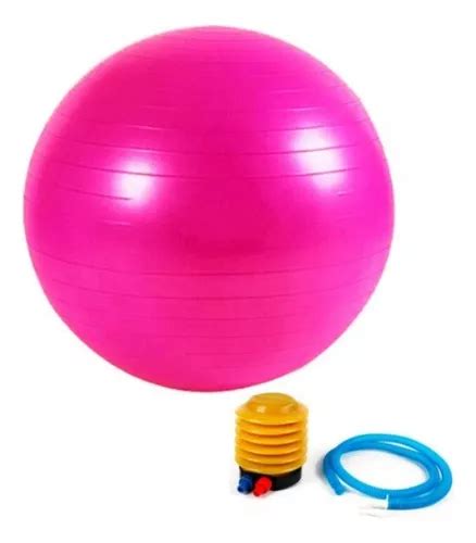 Pelota Pilates Esferodinamia Reforzada 75cm Inflador El Rey En Venta En