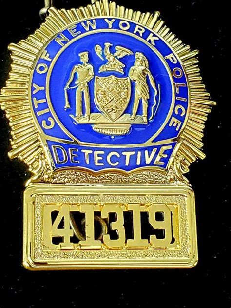 Nypd Detective Badge for sale | Only 4 left at -60%