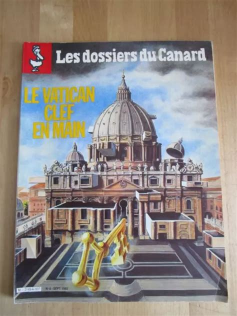 LES DOSSIERS DU Canard N4 Le Vatican Clef En Main Sept 1982 EUR 1 00