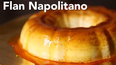 Receta De Flan Napolitano Coraz N Contento Con Ley