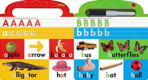 Write And Wipe Abc Scholastic Early Learners Write And Wipe