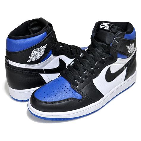 ナイキ エアジョーダン 1 ハイ Nike Air Jordan 1 Hi Og Royal Toe Black Black White