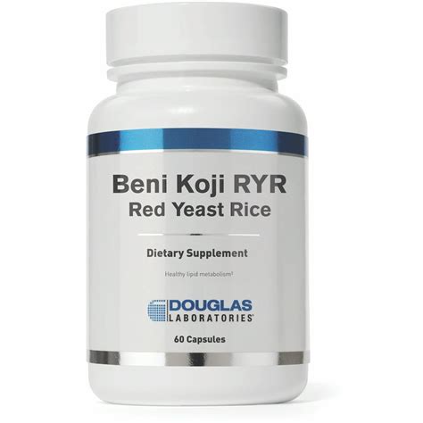 Douglas Laboratories Beni Koji Red Yeast Rice Fermented Red Yeast