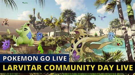 Larvitar Community Day Classic Live Lunar New Year Day 3 Pokemon Go