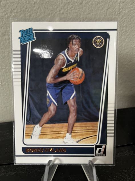 Bones Hyland Rated Rookie Nba Hoops Rookie Cards Ebay